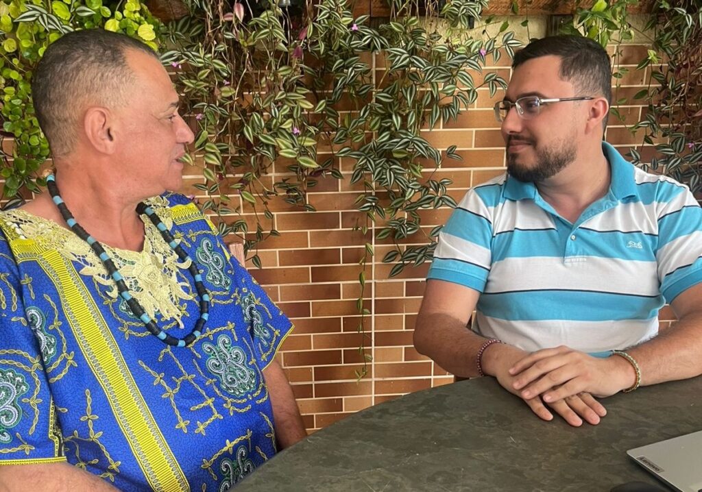 ribamar-e-Campos-1024x718 Encontro marcado pelo Axé - A poderosa visita de Luís Campos a Ribamar Veleda em Valparaíso de Goiás