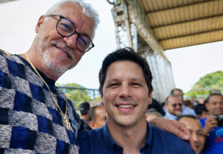 Airton-Moura-e-Daniel-Vilela- Amizade de décadas - Airton Moura e Ronaldo Caiado reafirmam aliança política em evento histórico em Novo Gama