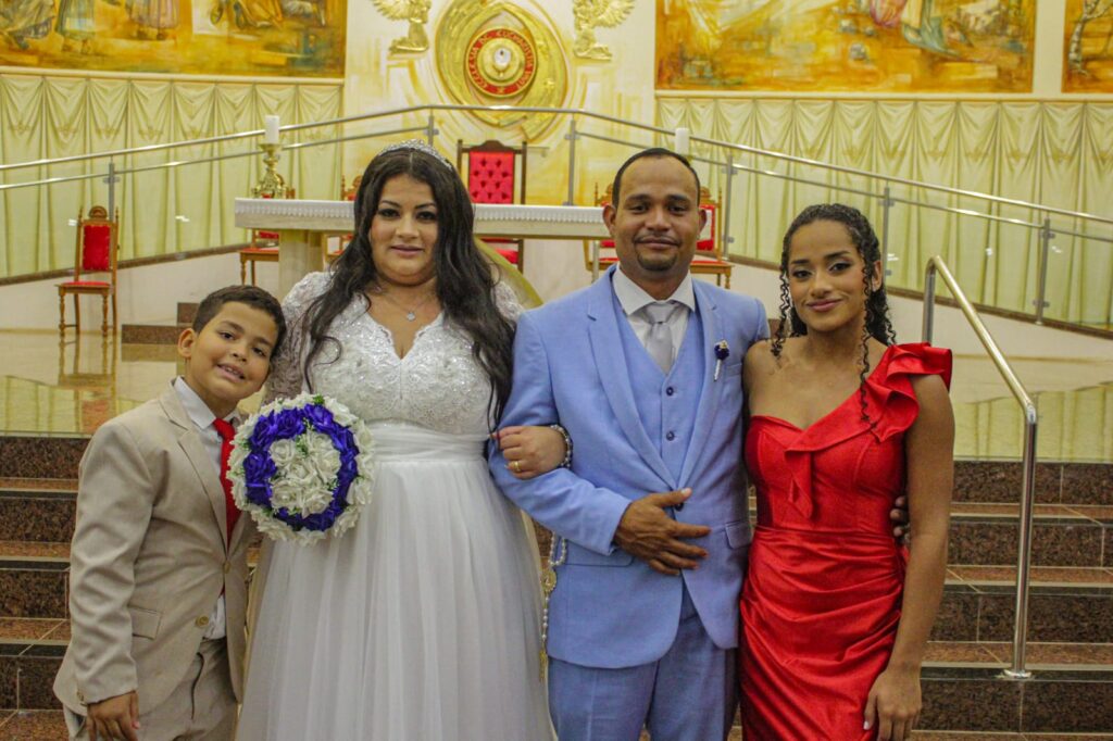 CASAMENTO-P-1024x682 Amor que venceu o tempo - Casamento de Amanda Gomes e Allex Mendes celebra 15 anos de história