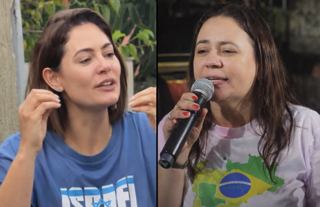 Miche-Bolsonaro-e-Maria-Yvelonia-1-1-1024x661 Corrente de fé - Goiana mobiliza orações por Michelle Bolsonaro em momento de dor e provação