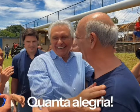 arruda-e-caiado-1-1 Arruda e Carol Fleury prestigiam Carlinhos do Mangão e reforçam a força do Entorno para Brasília