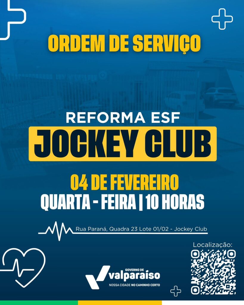 jocy-819x1024 Valparaíso - Prefeito Marcus Vinicius assina ordem de serviço para reforma de Unidade de Saúde do bairro Jockey Club