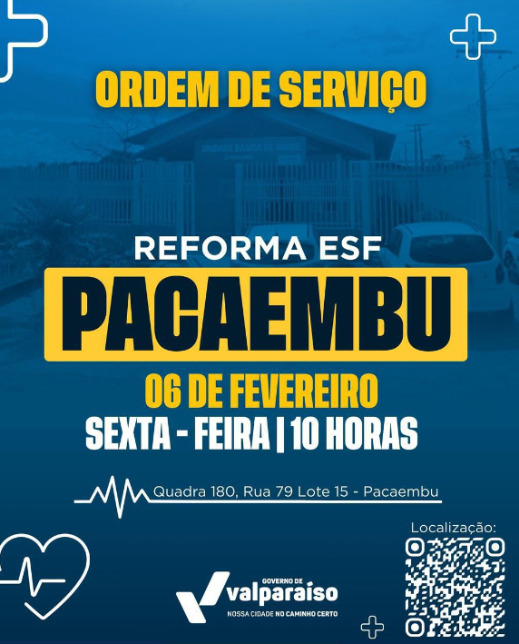 saude-val-pp Saúde pública de Valparaíso avança com reformas em várias unidades e chega nesta sexta à ESF do Pacaembu