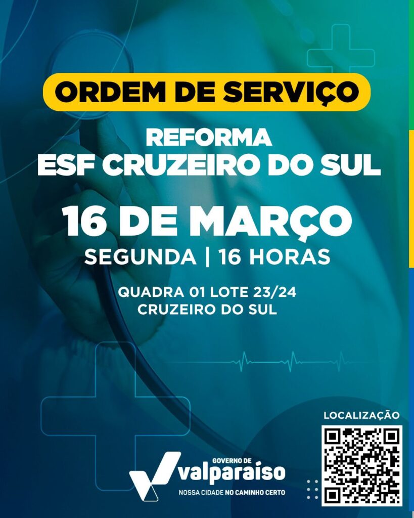saude-819x1024 Saúde de Valparaíso de Goiás avança com reestruturação do sistema e reformas de Unidades