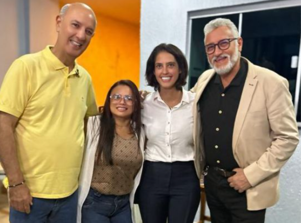 CAROL-FELEURY-E-AIRTOM-MOURA- Multidão em Vicente Pires sinaliza força política e projeta Carol Fleury como símbolo de renovação no DF
