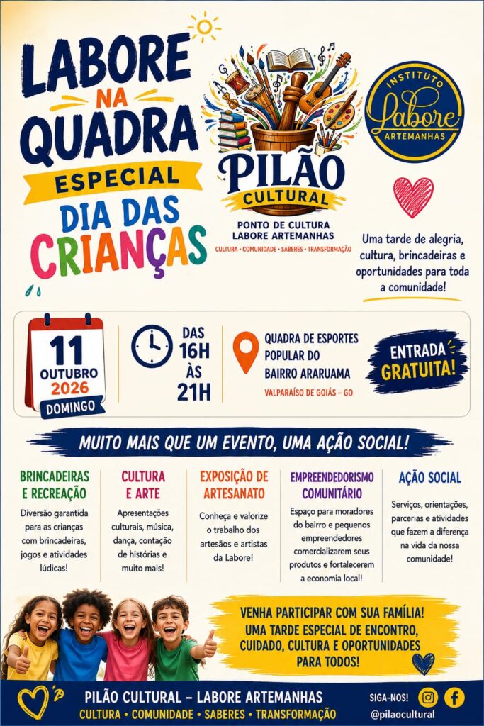 pilao-cultural--683x1024 PILÃO CULTURAL - A força da cultura e da união comunitária transforma o bairro Araruama, em Valparaíso de Goiás