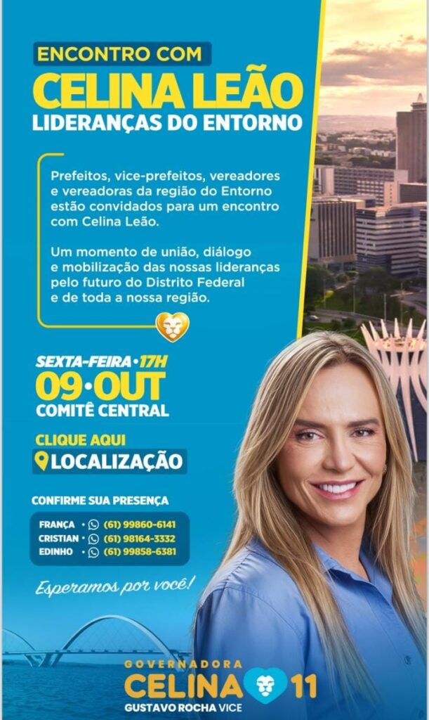 celina-leao-ok-611x1024 Celina Leão convoca lideranças do Entorno para grande encontro no comitê central
